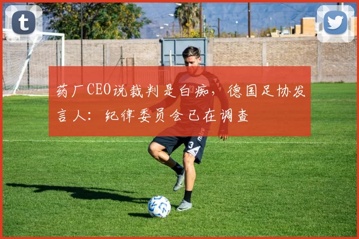 药厂CEO说裁判是白痴，德国足协发言人：纪律委员会已在调查
